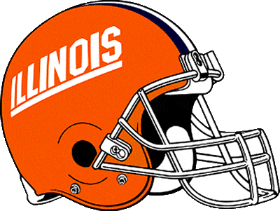Illinois Fighting Illini 1989-2004 Helmet Logo t shirts iron on transfers